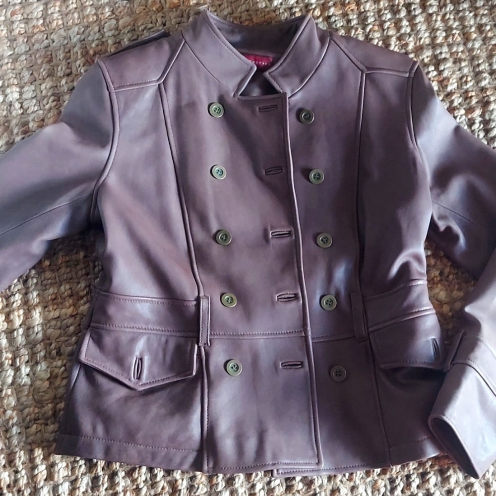 Leather jacket